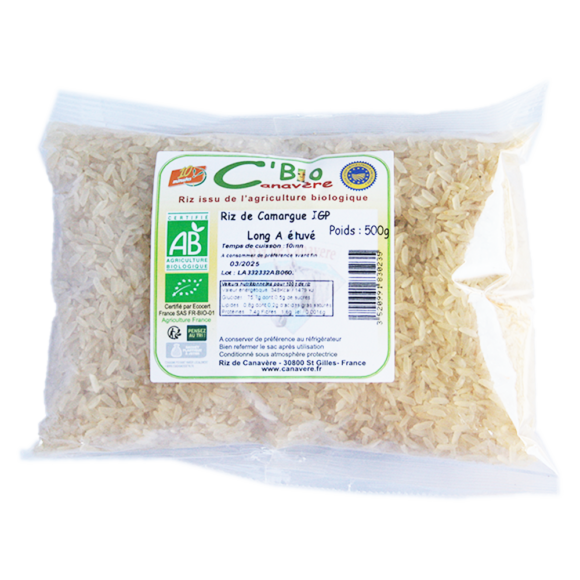 riz de camargue IGP bio Canavère produit d'exeption